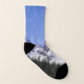 Colorado Winter Mountain Peaks Sokken (Links binnenkant)