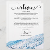 Colorado Winter Weddenschap Weekend Welkomstreisro (Voorkant / Achterkant)