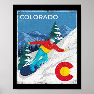 Colorado - Wintersnowboarder Snowboarder Poster