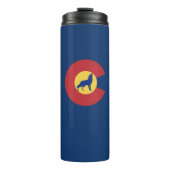 Colorado Wolf Thermosbeker (Voorkant)