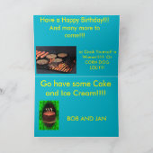 Colorado Zeven Herfsten-vogelkaart Kaart (Binnen)