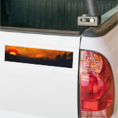 Colorado Zonsondergang I Bumpersticker (Op Truck)