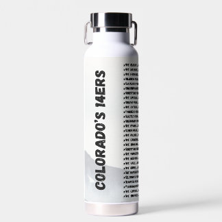 Colorado's 14ers Checklist Waterfles