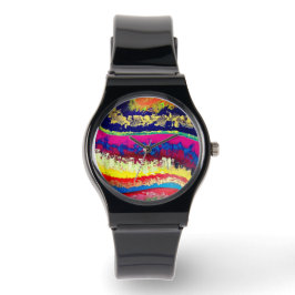 COLORAL VAN Christèle Chabrette Horloge