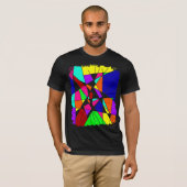 Coloratieve Power Art T-shirt (Voorkant volledig)