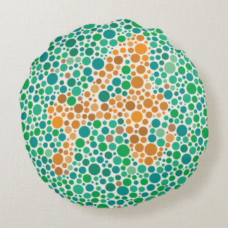Colorblind test A Rond Kussen