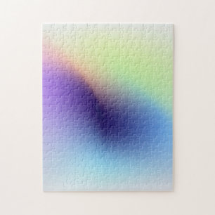 Colorblinde oefeningen met verloopkleuren voor puz legpuzzel
