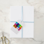 colorblock happy pi day cadeaulabel (Met Touw)
