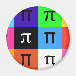 colorblock happy pi day magneet