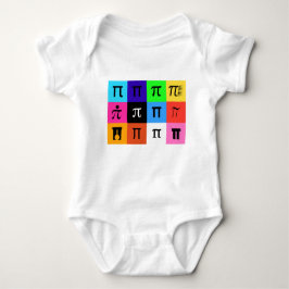 colorblock happy pi day romper
