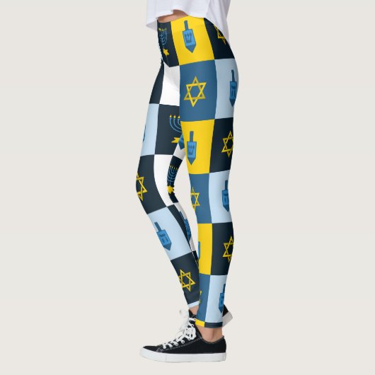 colorblock hebrew hanukkah leggings (Links)