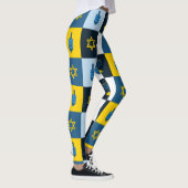 colorblock hebrew hanukkah leggings (Rechts)