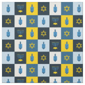 colorblock hebrew hanukkah stof (Swatch)