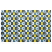 colorblock hebrew hanukkah stof (Fat Quarter)