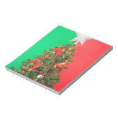 colorblock kerstboom notitieblok (Linkerzijde)