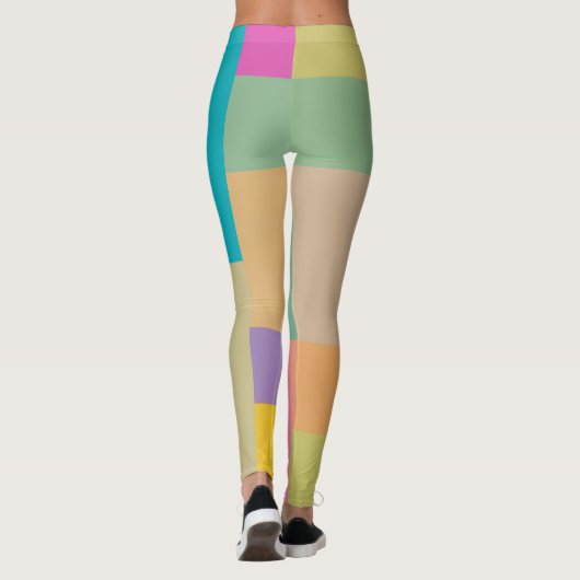 Colorblock Leggings (Achterkant)