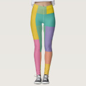 Colorblock Leggings (Voorkant)