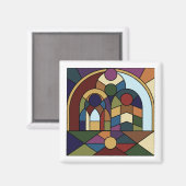 Colorblock Magnet (Voorkant / Achterkant)