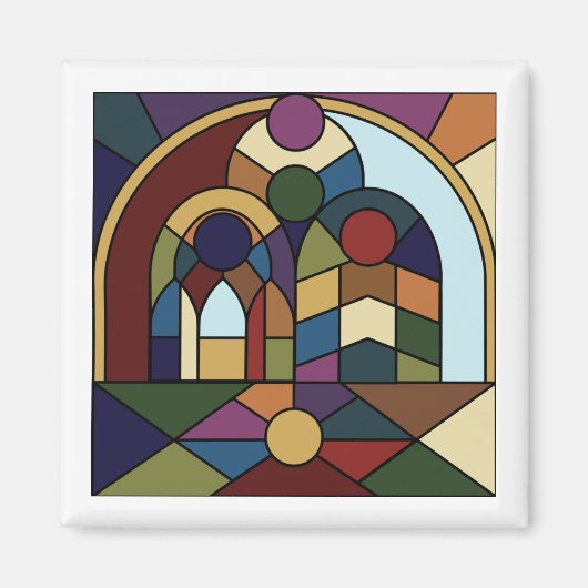 Colorblock Magnet (Voorkant)