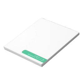 Colorblock Modern minimalistisch stijlvol laptopbl Notitieblok