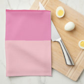 ColorBlock Roze Horizontale Streep Theedoek (Quarter Fold)