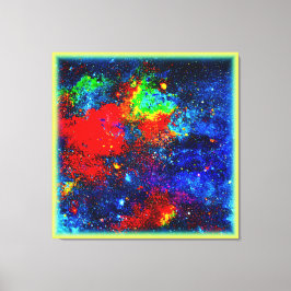 Colorburst Cosmos. Bestel nu Canvas Afdruk