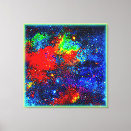 Colorburst Cosmos. Bestel nu Canvas Afdruk