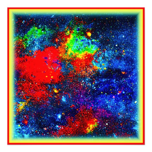 Colorburst Cosmos. Bestel nu Foto Afdruk (Voorkant)