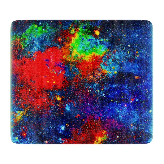 Colorburst Cosmos. Bestel nu Snijplank (Voorkant)