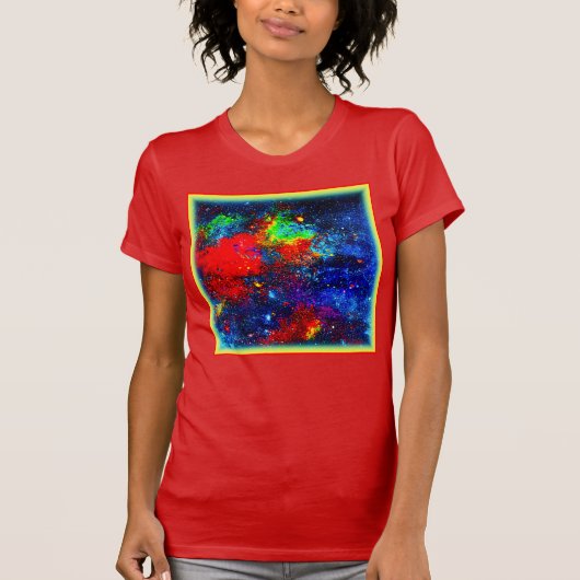 Colorburst Cosmos. Bestel nu T-shirt (Voorkant)