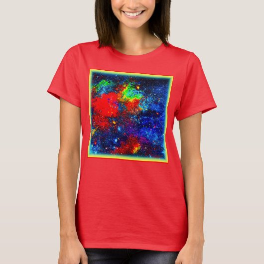 Colorburst Cosmos. Bestel nu T-shirt (Voorkant)