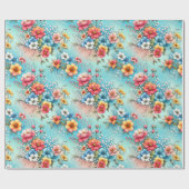 Colorburst Garden Cadeaupapier (Vlak)