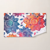 Colorburst Mandala Tuin – Levendig Boho Sport Handdoek (Handdoek)