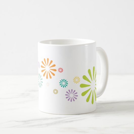 Colorbursts Koffiemok (Voorkant rechts)