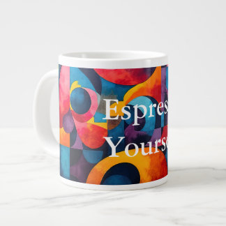 Colorcube 6 Kleurrijke kubisme Specialiteit Mok