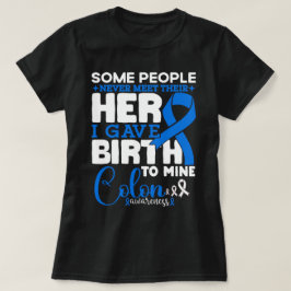 Colorectaal bewustzijn Sommige mensen ontmoeten no T-shirt