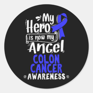 Colorectal Cancer Awareness T Shirt Gift voor CRC Ronde Sticker