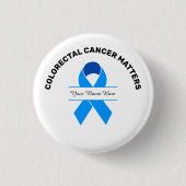 Colorectale kankerbewustzijnsButton Ronde Button 3,2 Cm (Voorkant)