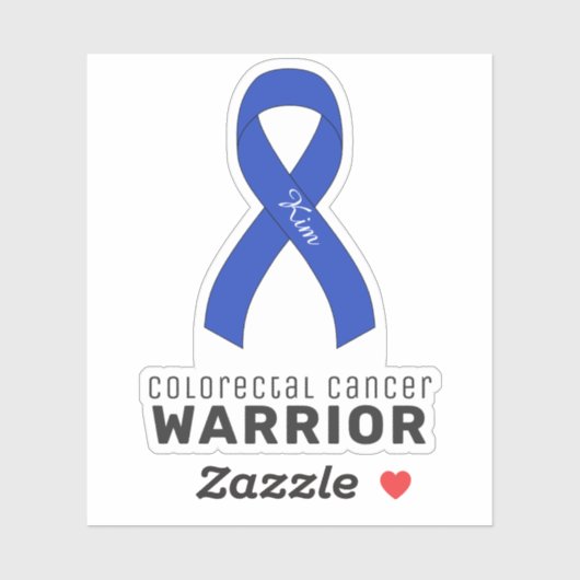 Colorectale kankervinylSticker Sticker (Vel)