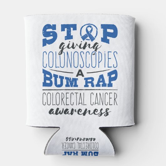 Colorectale kankervoorlichting Colonoscopie Bum Ra Blikjeskoeler (Achterkant)