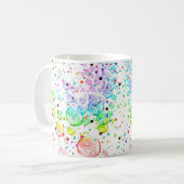 Colored Bubbles Coffee Mug Koffiemok (Voorkant links)