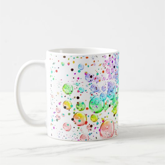 Colored Bubbles Coffee Mug Koffiemok (Links)