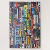 colored buildings valparaiso legpuzzel (Verticaal)