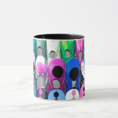 Colored Crocs Mok (Midden)