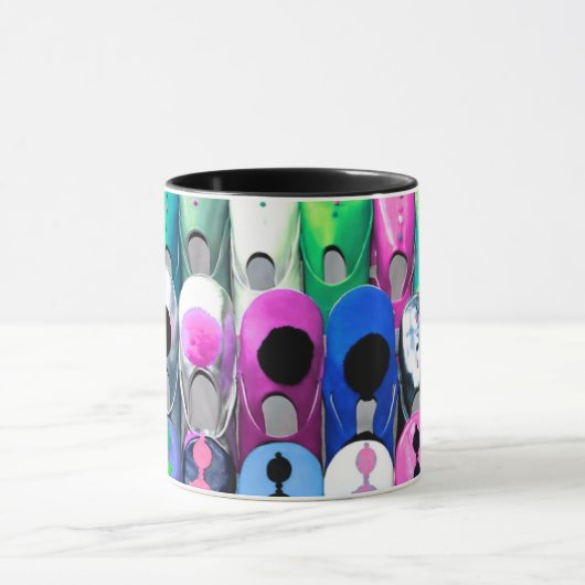 Colored Crocs Mok (Midden)