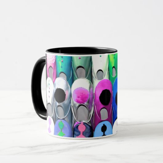 Colored Crocs Mok (Voorkant links)