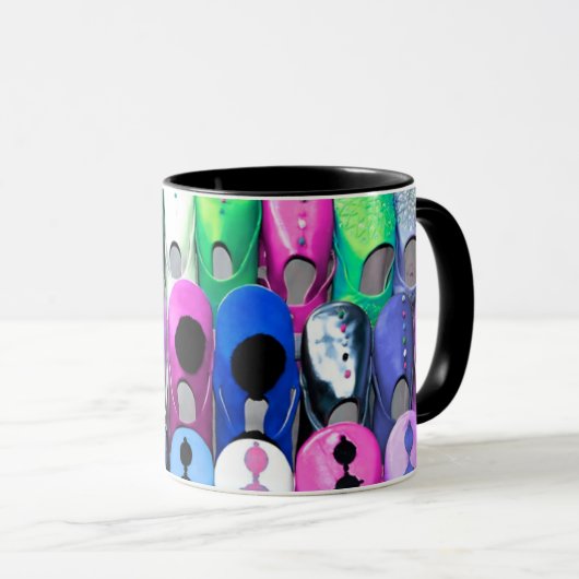 Colored Crocs Mok (Voorkant rechts)