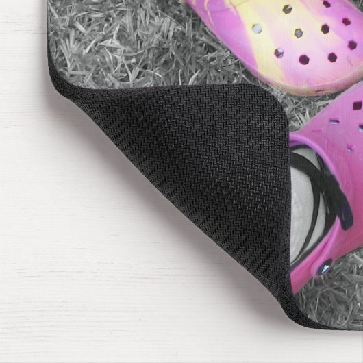 Colored Crocs & Soft Shoes Mousepad Muismat (Hoek)