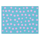 Colored dots bunte Punkte gepunktet Tafelkleed (Voorkant (Horizontaal))