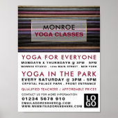Colored Incense, Yoga Class Adverteren Poster (Voorkant)